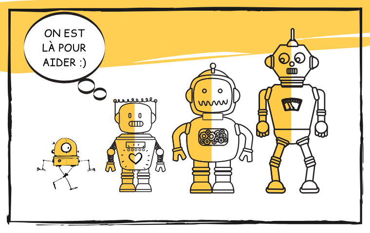 Cartoon - Robots : on est là pour aider !