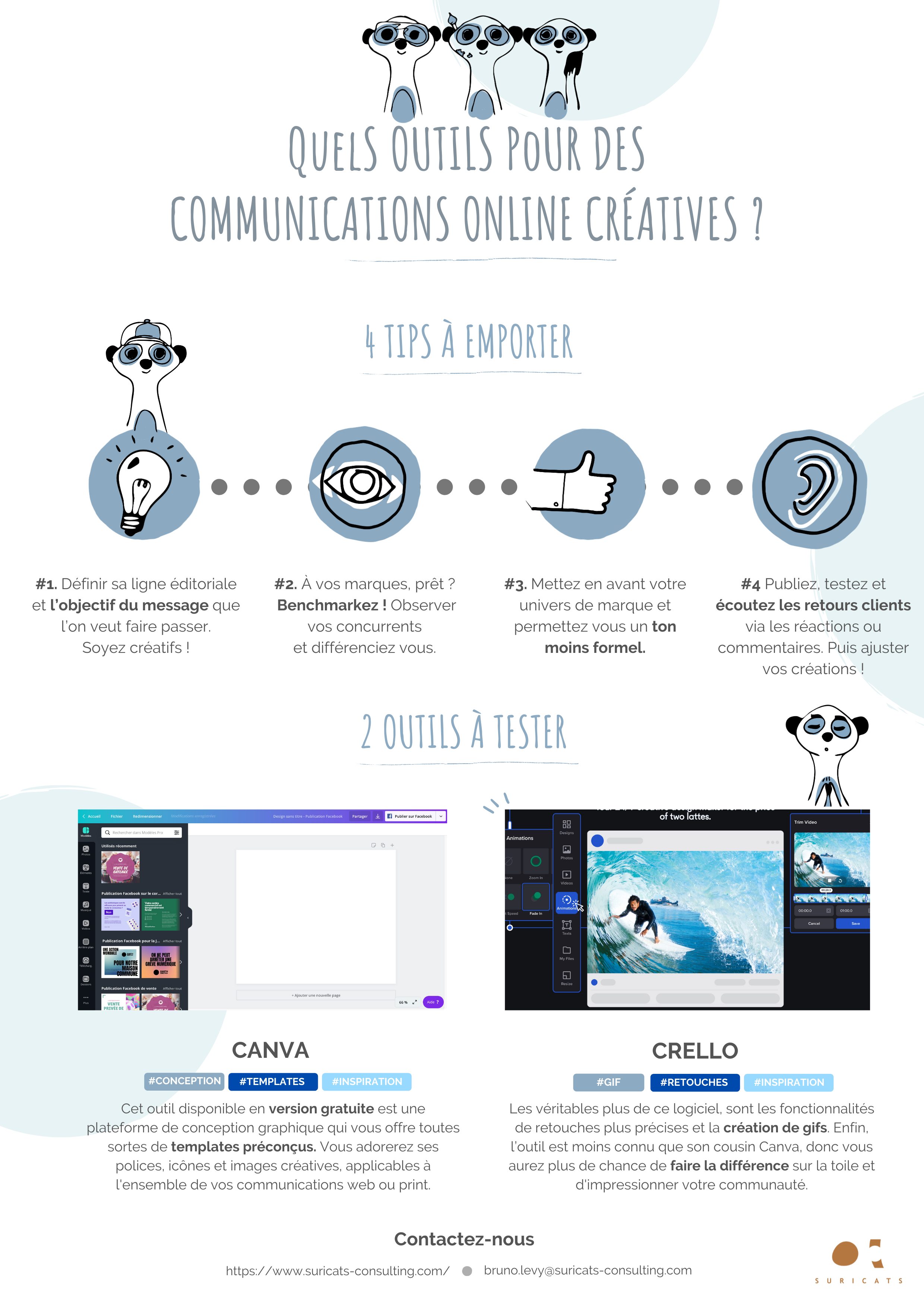 Infographie Article Créations Social Media