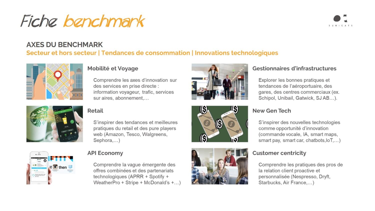 Fiche benchmark by Suricats - Stratégie Digitale